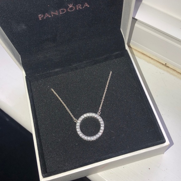 Sterling Silver Pandora Necklace - Picture 2 of 3